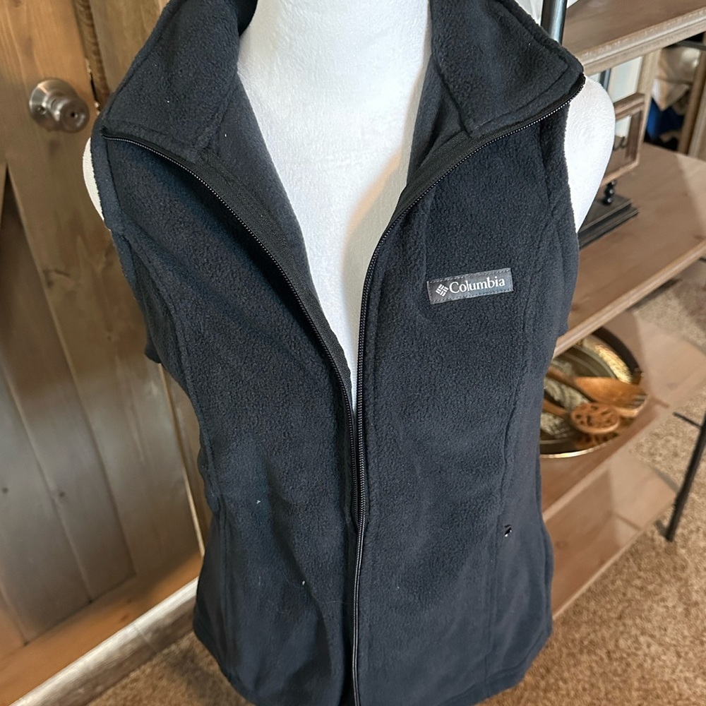 Columbia Charcoal Fleece Vest